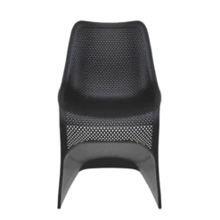 Bloom Chaise de jardin design ajourée en polypropylène><noscript><img width=