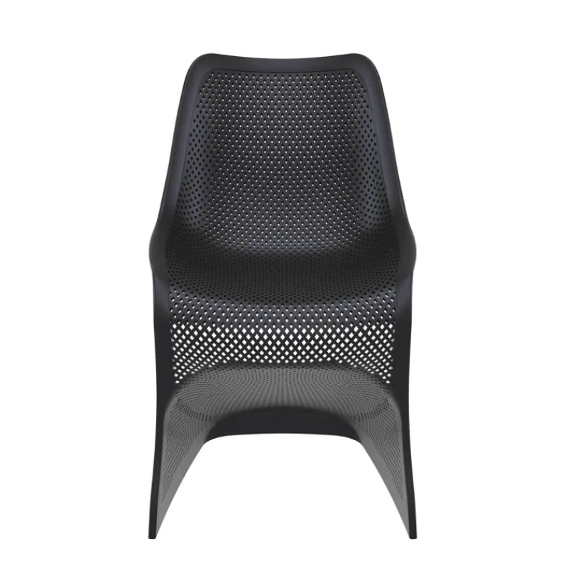 Bloom Chaise design ajourée en polypropylène> Chaise De Cuisine|Chaise De Salle à Manger