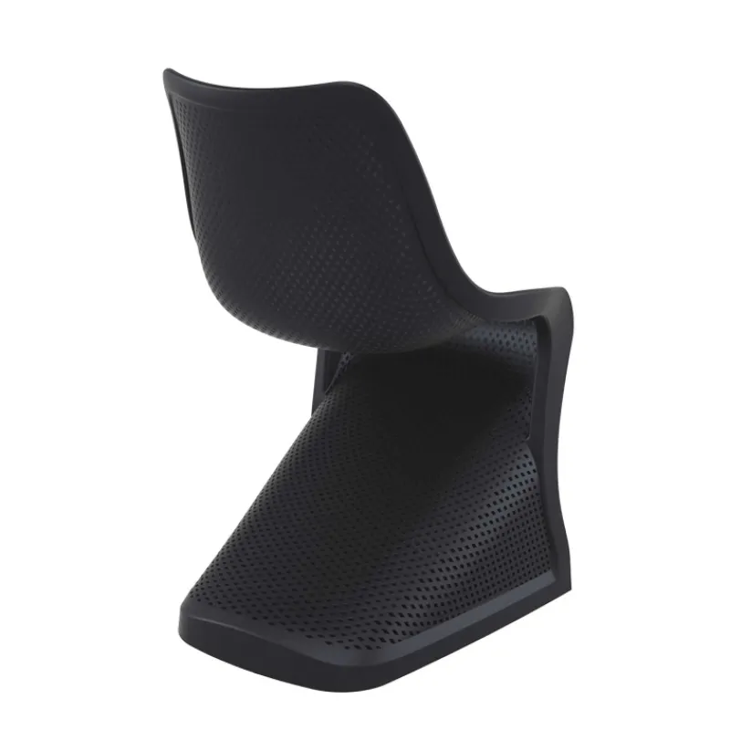 Bloom Chaise design ajourée en polypropylène> Chaise De Cuisine|Chaise De Salle à Manger