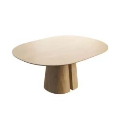 Mobitec Blossom ® Table design en bois avec bords arrondis><noscript><img width=