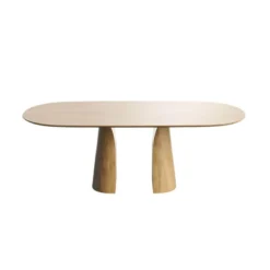 Mobitec Blossom ® Table design en bois avec bords arrondis><noscript><img width=