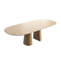 Mobitec Blossom ® Table design en bois avec bords arrondis><noscript><img width=