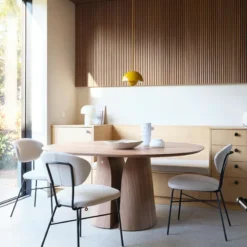 Mobitec Blossom ® Table design en bois avec bords arrondis><noscript><img width=