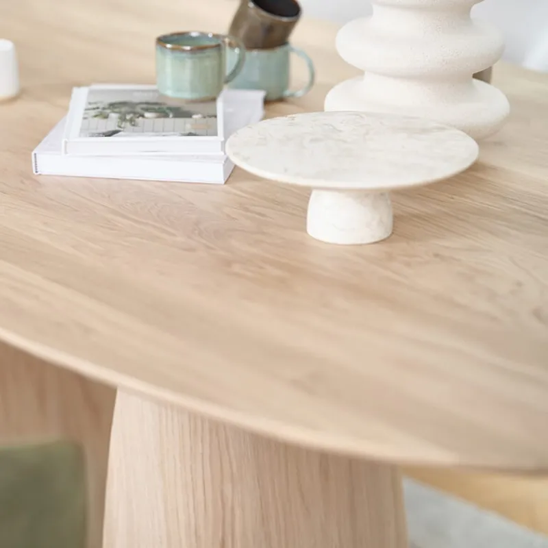 Mobitec Blossom ® Table design en bois avec bords arrondis> Table De Salle à Manger