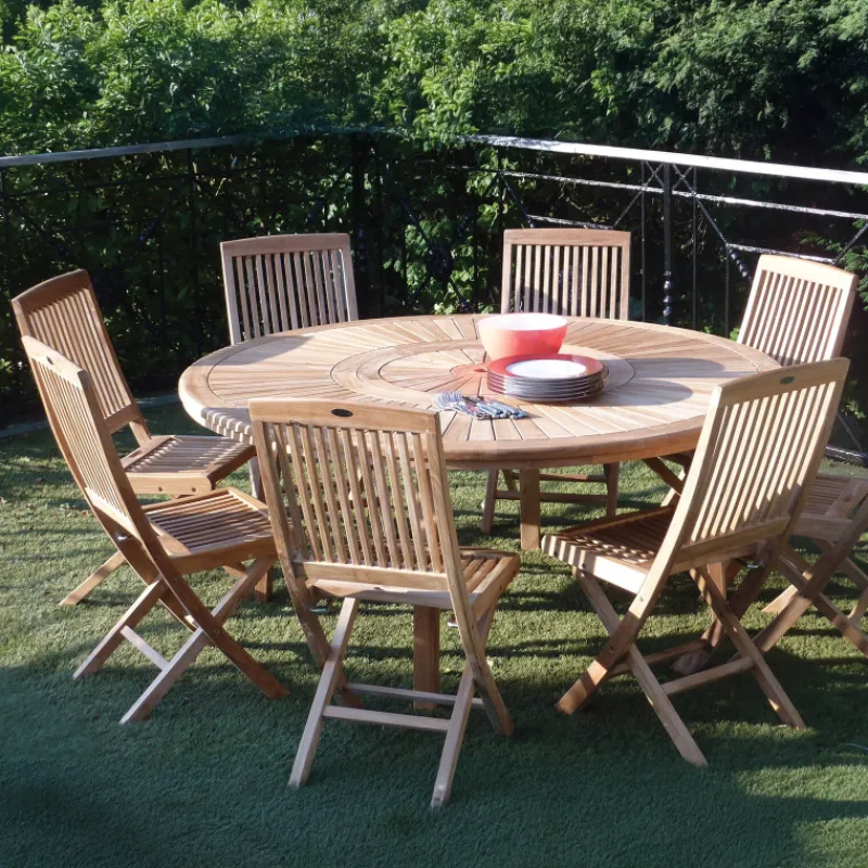 Medicis BodiniChaise de jardin pliante en teck massif> Chaise De Jardin