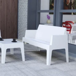 Box Sofa Banquette de jardin en polypropylène> Fauteuil De Jardin