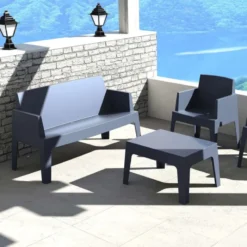 Box Sofa Banquette de jardin en polypropylène><noscript><img width=