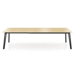 Mobitec Brest ® Table en bois massif extensible avec pieds en métal forme épingle><noscript><img width=