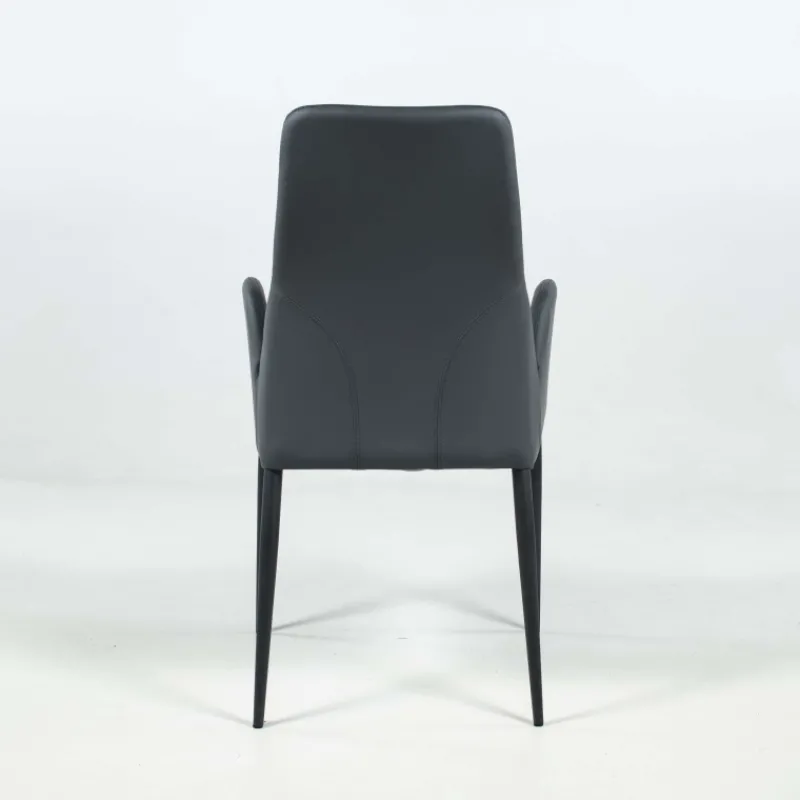 Europea Bridge Mathilde Fauteuil moderne en synthétique et métal fabriqué en Italie> Chaise De Salle à Manger|Chaise De Cuisine