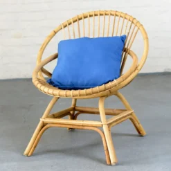 Kok BrigitteFauteuil coquille en rotin><noscript><img width=