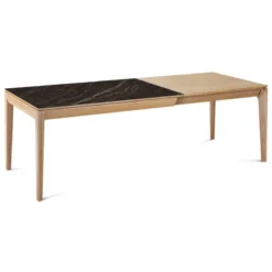 Dasras Buzz Table de salle à manger extensible en céramique><noscript><img width=