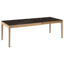 Dasras Buzz Table de salle à manger extensible en céramique><noscript><img width=
