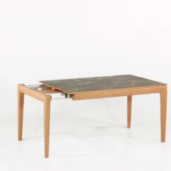 Dasras Buzz Table de salle à manger extensible en céramique><noscript><img width=