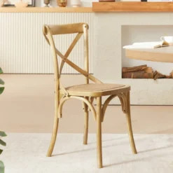 CabaretChaise style bistrot en bois> Chaise De Cuisine|Chaise De Salle à Manger