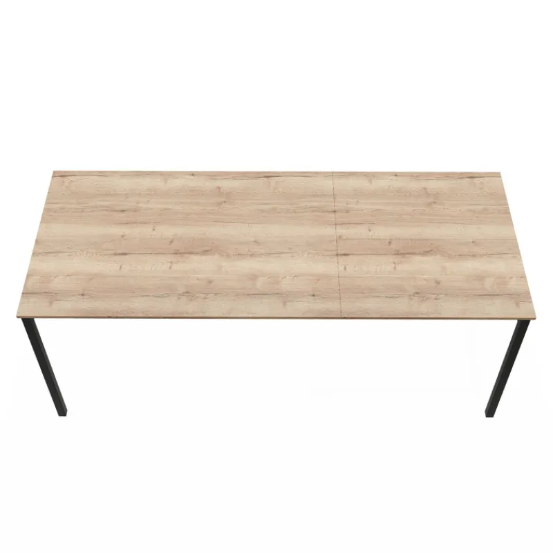 Perfecta Cabrio Table snack rectangulaire extensible en stratifié fabriquée en Belgique> Table De Salle à Manger