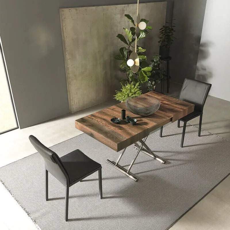 Altacom Calypso Table relevable design avec rallonges fabrication italienne> Table De Salle à Manger|Table De Salon