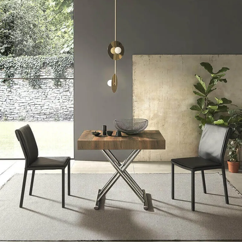 Altacom Calypso Table relevable design avec rallonges fabrication italienne> Table De Salle à Manger|Table De Salon