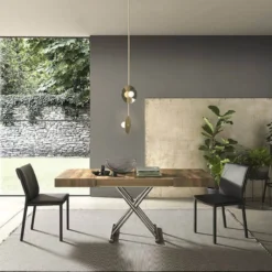 Altacom Calypso Table relevable design avec rallonges fabrication italienne><noscript><img width=