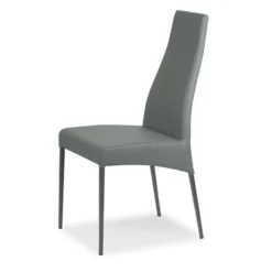 Airnova Carla Chaise en cuir de salle à manger italienne> Chaise De Salle à Manger