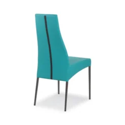 Airnova Carla Chaise en cuir de salle à manger italienne><noscript><img width=
