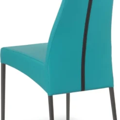 Airnova Carla Chaise en cuir de salle à manger italienne><noscript><img width=