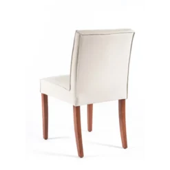 Sessio Carpe 2 Chaise matelassée en synthétique et bois> Chaise De Cuisine|Chaise De Salle à Manger