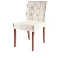 Sessio Carpe 2 Chaise matelassée en synthétique et bois><noscript><img width=