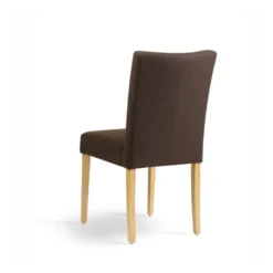 Mobitec Carré Chaise ® en tissu et pieds en bois dossier piqué><noscript><img width=