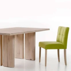 Mobitec Carré ® Chaise rembourrée en bois et tissu><noscript><img width=