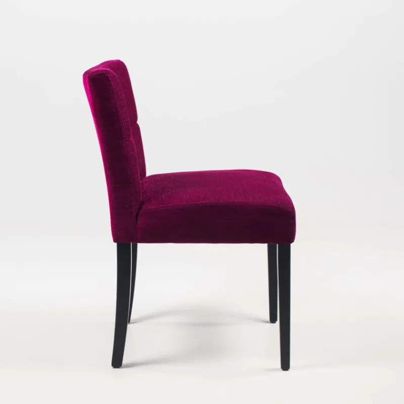 Mobitec Carré ® Chaise rembourrée en bois et tissu> Chaise De Salle à Manger|Chaise Salon