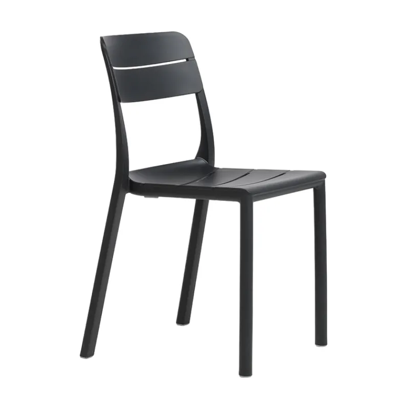 Cassia Chaise de jardin empilable en polypropylène> Chaise De Jardin