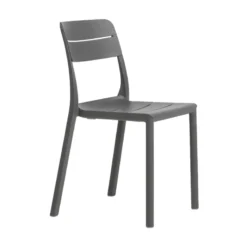Cassia Chaise de jardin empilable en polypropylène><noscript><img width=
