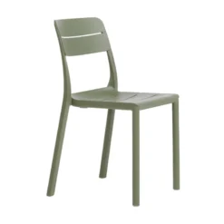 Cassia Chaise de jardin empilable en polypropylène><noscript><img width=
