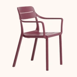 Cassia Fauteuil de jardin empilable en polypropylène> Fauteuil De Jardin|Chaise De Jardin
