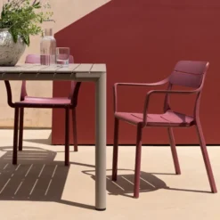 Cassia Fauteuil de jardin empilable en polypropylène> Fauteuil De Jardin|Chaise De Jardin