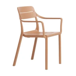 Cassia Fauteuil de jardin empilable en polypropylène><noscript><img width=