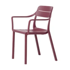 Cassia Fauteuil de jardin empilable en polypropylène><noscript><img width=