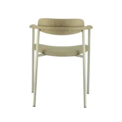 Perfecta Cassis Fauteuil moderne en tissu avec accoudoirs et pieds en métal><noscript><img width=