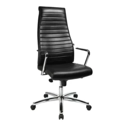 Top Star Chairman X Fauteuil de direction réglable en hauteur en cuir> Chaise De Bureau|Fauteuil De Bureau