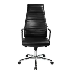 Top Star Chairman X Fauteuil de direction réglable en hauteur en cuir><noscript><img width=