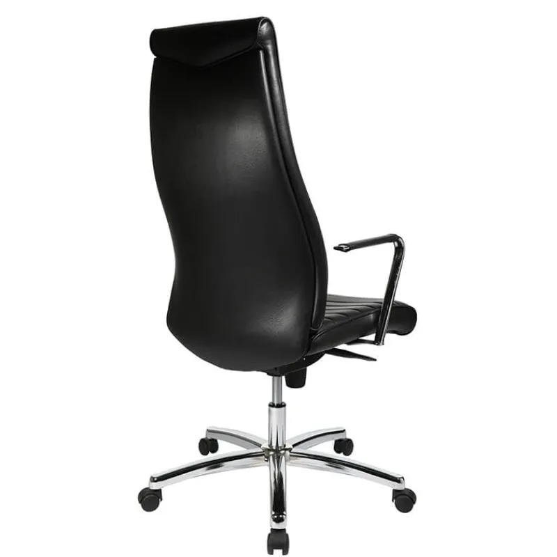 Top Star Chairman X Fauteuil de direction réglable en hauteur en cuir> Chaise De Bureau|Fauteuil De Bureau