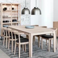 Skovby 52 Chaise en bois massif avec assise rembourrée><noscript><img width=