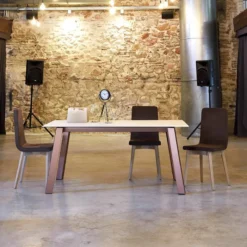 Pure design Charlotte Table moderne extensible en Dekton> Table De Salle à Manger