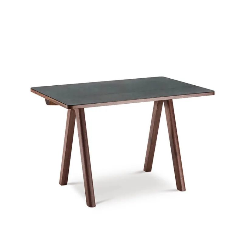 Dasras Chevron Bureau en bois et céramique> Table Pour Petit Espace|Bureau