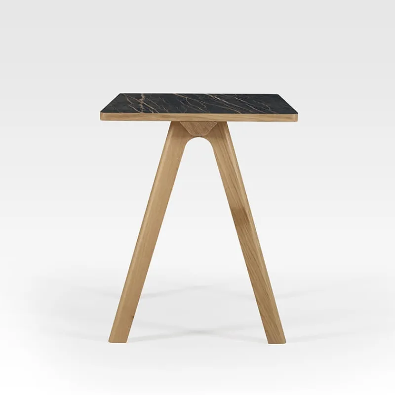 Dasras Chevron Bureau en bois et céramique> Table Pour Petit Espace|Bureau
