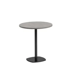 Perfecta Circa Petite table de cuisine ronde diamètre 70 cm en stratifié avec pied central> Table De Cuisine|Table Pour Petit Espace