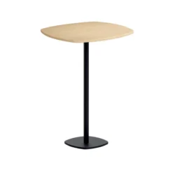Perfecta Circa Table de bar carrée aux bords arrondis avec pied central> Table De Cuisine|Table Pour Petit Espace