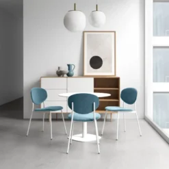 Cancio Circus Table de cuisine ronde en verre petit espace> Table De Cuisine|Table Pour Petit Espace