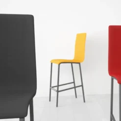 Cancio City Tabouret snack contemporain rembourré> Tabouret Snack (assise +/- 65 Cm)|Tabouret De Bar (assise +/- 80 Cm)