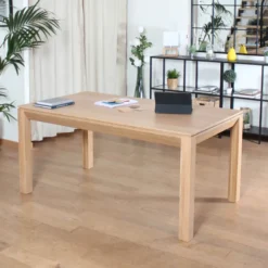 Dasras Clarté Bureau en bois et céramique avec tiroir> Bureau